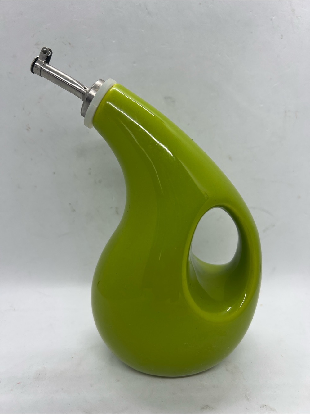 Rachael Ray Stoneware EVOO Olive Oil Bottle Cruet 13 oz Preowned